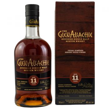 GlenAllachie 11 Jahre Pedro Ximenez Sherry Wood Finish